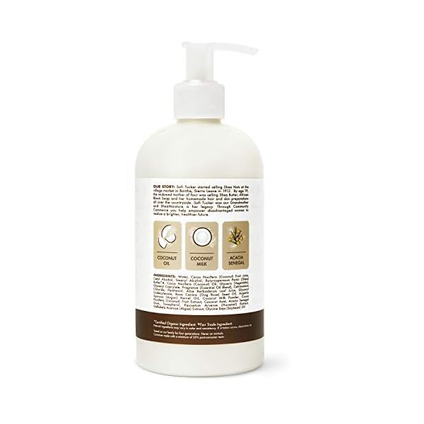 Sheamoisture-Daily-Hydrating-Conditioner-For-All-Hair-Types-100-Virgin-Coconut-Oil-Sulfate-Free-13-oz Sheamoisture Daily Hydrating Conditioner For All Hair Types 100% Virgin Coconut Oil Sulfate-Free 13 oz (Packaging May Vary)