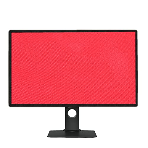 Palap Monitor Dust Cover Water Resistant Nylon Fabric Anti-Static Dustproof LCD/LED/HD Panel Case Computer Screen Protective Sleeve Compatible with Samsung 27 inches (Red) Palap Monitor Dust Cover Water Resistant Nylon Fabric Anti-Static Dustproof LCD/LED/HD Panel Case Computer Screen Protective Sleeve Compatible with Samsung 27 inches (Red)