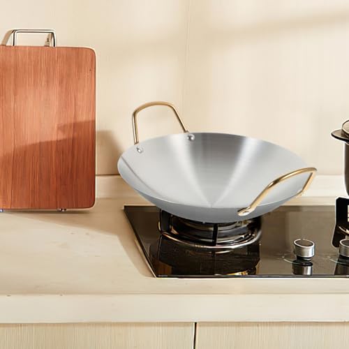 Wok de acero inoxidable con doble asa Cabilock miniatura 6