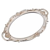 Élégance et style français : avec son design raffiné d’inspiration française, ce miroir de table décoratif vintage embellit votre chambre et apporte une touche d’élégance à votre décoration intérieure. miroir orné, miroir de chambre