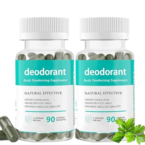 JCDZDHK Suplemento desodorizante Corporal,Desodorante para Mujeres,Desodorante para Hombres,Desodorante para Todo el Cuerpo,Manténgase Fresco de la Cabeza a los pies,2Pcs