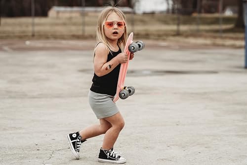 City Threads Shorts de ciclismo para meninas, 100% algodão, para esportes, uniforme escolar ou sob s