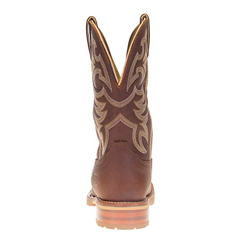 Justin Men's Marshal Whiskey Western Work Boot Square Toe - Wk42014