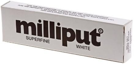 2xMilliput Epoxy Putty, Superfine White
