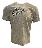 Nike Men's Icon Futura Tee (Gray/Camo Logo, Medium)