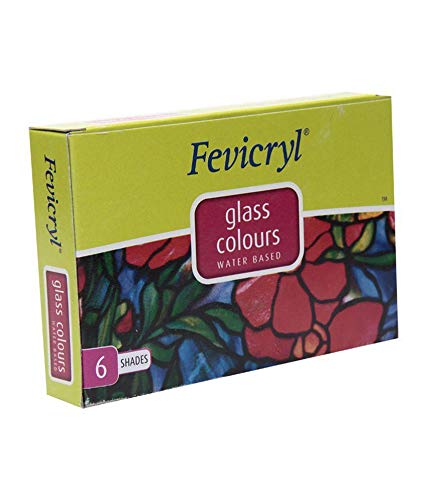 FevicrylWater Based Glass Colour - 6 Shades