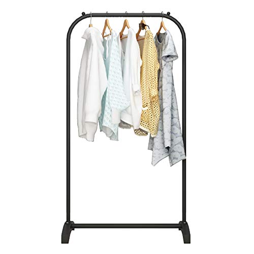 UDEAR Perchero para Ropa Percha Independiente Perchero Dormitorio Multifuncional, Negro