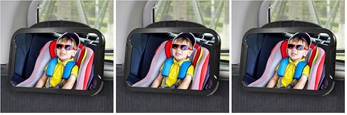 Rétroviseur voiture bébé Vinabo miroir grande vision 360 degrés