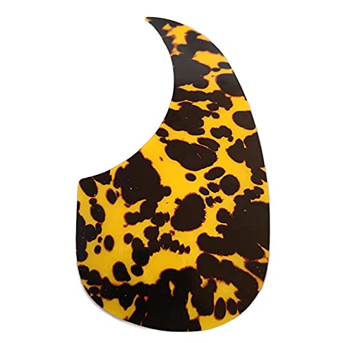 Tortoise Design Acoustic Pickguard Dreadnought WD Music Products Replacement (Leopard Tortoise)