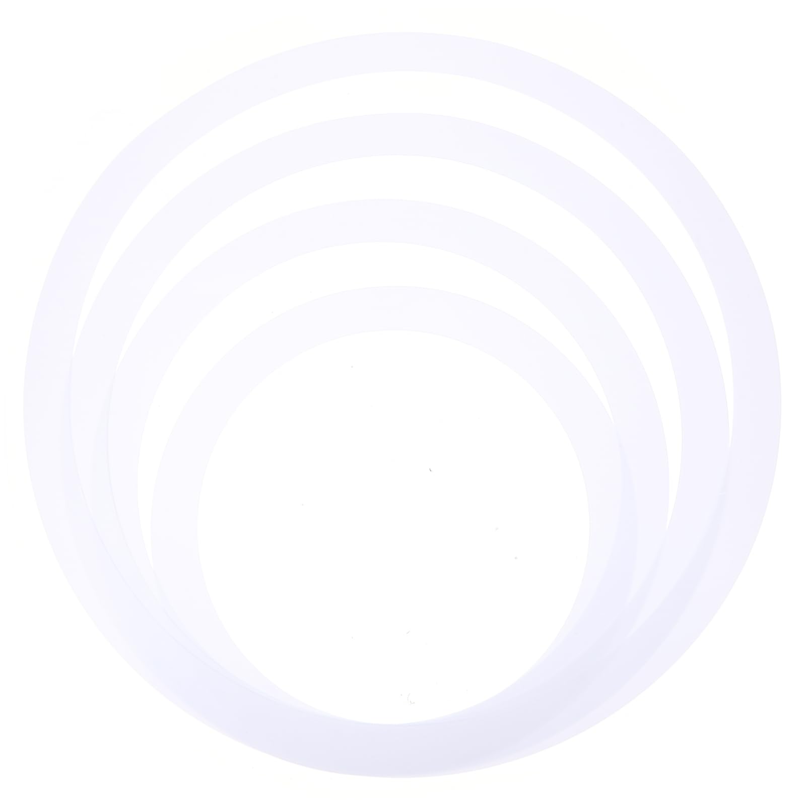 Wakauto 4-Piece Drum Muffler Dampening Rings, 12/14/16/18-Inch Drum Muffler, Snare Side Drumhead Accessories