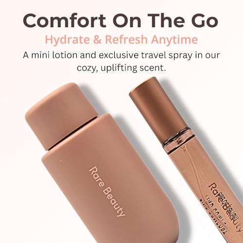 Rare Beauty Mini Find Comfort Lotion & Fragrance Set: Find Comfort Hydrating Body Lotion Mini & Find Comfort Eau de Parfum