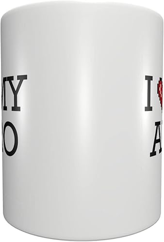 Miniatura 3 de Taza de café divertida para hombres y mujeres, con texto en inglés "I Love My Afro", regalos extraños, tazas de café divertidas para mujeres