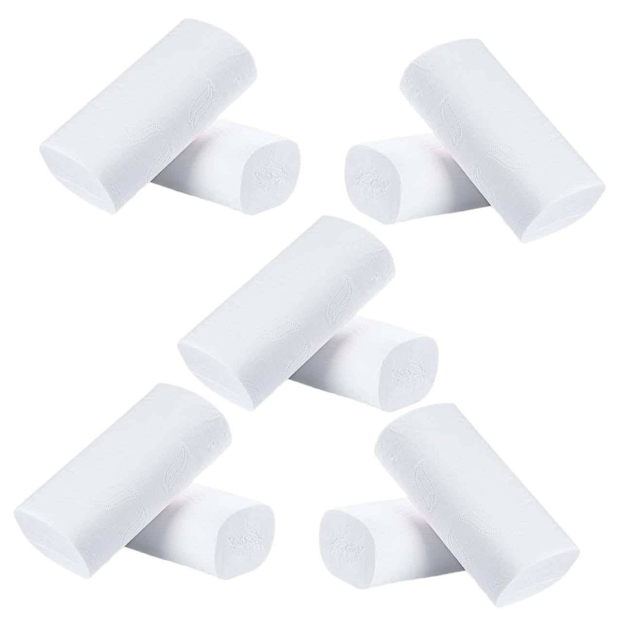 Kernloses Toilettenpapier 10 Stück, Stoff für Zuhause