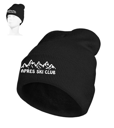 T TAKONE Après Ski Mütze – Einheitsgröße Kostüm für Herren & Damen, Perfektes Party-Outfit & Accessoire für Après-Ski Feiern