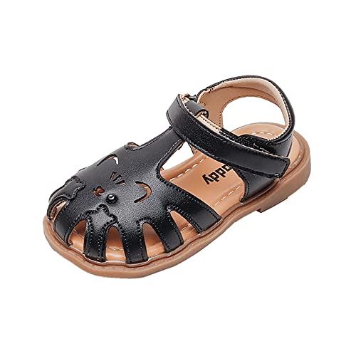 Kids Girls Sandals Casual Sticky Shoelaces Light Weight Adjustable Straps Summer Little Child/Big Kid Girls Sandals 3