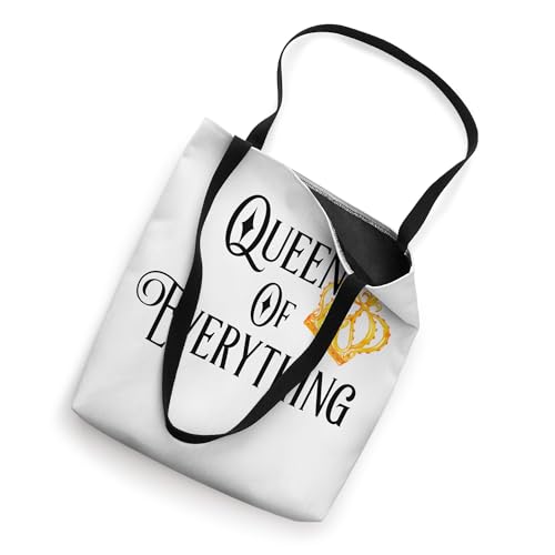 Bolso Tote Queen of Everything con corona real miniatura 2