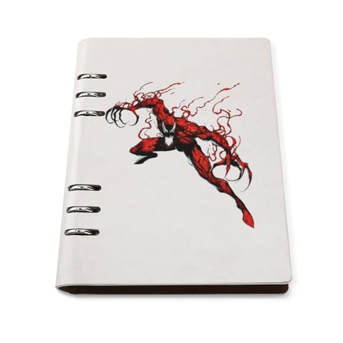 ノート ヴェノム カーネイジ メモ帳 バインダーノート A5 6穴 90枚 てちょう ハードカバー メモ ンダー A5サイズ 横罫線 ??本 文房具 オフィス用品 ルーズリーフ 学生 キャンパス おしゃれ プレゼント 贈り物