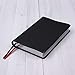 NIV, Thinline Bible, Giant Print, Bonded Leather, Black, Red Letter, Comfort Print
