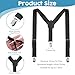 Larrel Kids Suspenders, Elastic Toddler Suspenders with Strong Metal Clips, Adjustable Y-Back for Girls and Boys