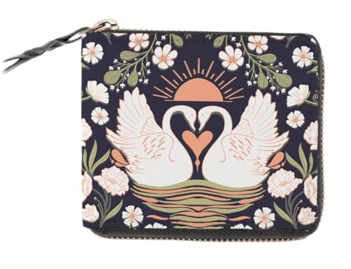 Kalankit Wallet for Woman | Compact Pocket Small Purse for Women, Mini Bi-Fold Card Holder, Women's Wallet | Cute Money Purse for Girls | Gift for Teenage Girls, Female Friends, Birthday Gifts