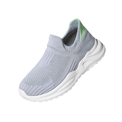 Boys and Girls Sock Shoes Casual Sports Running Walking Shoes Knitted Slip-On High Tops Lightweight Breathable Non Slip (Toddler/Little Kid/Big Kid)