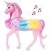 Barbie Unicornio Galopa y brilla Juguete con 20 combinaciones interactivas de luces Imagen de Barbie Unicornio Galopa y brilla Juguete con 20 combinaciones interactivas de luces