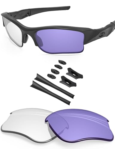 Image of BLAZERBUCK Replacement Lenses & Sock Kit for Oakley Flak Jacket XLJ Sunglass