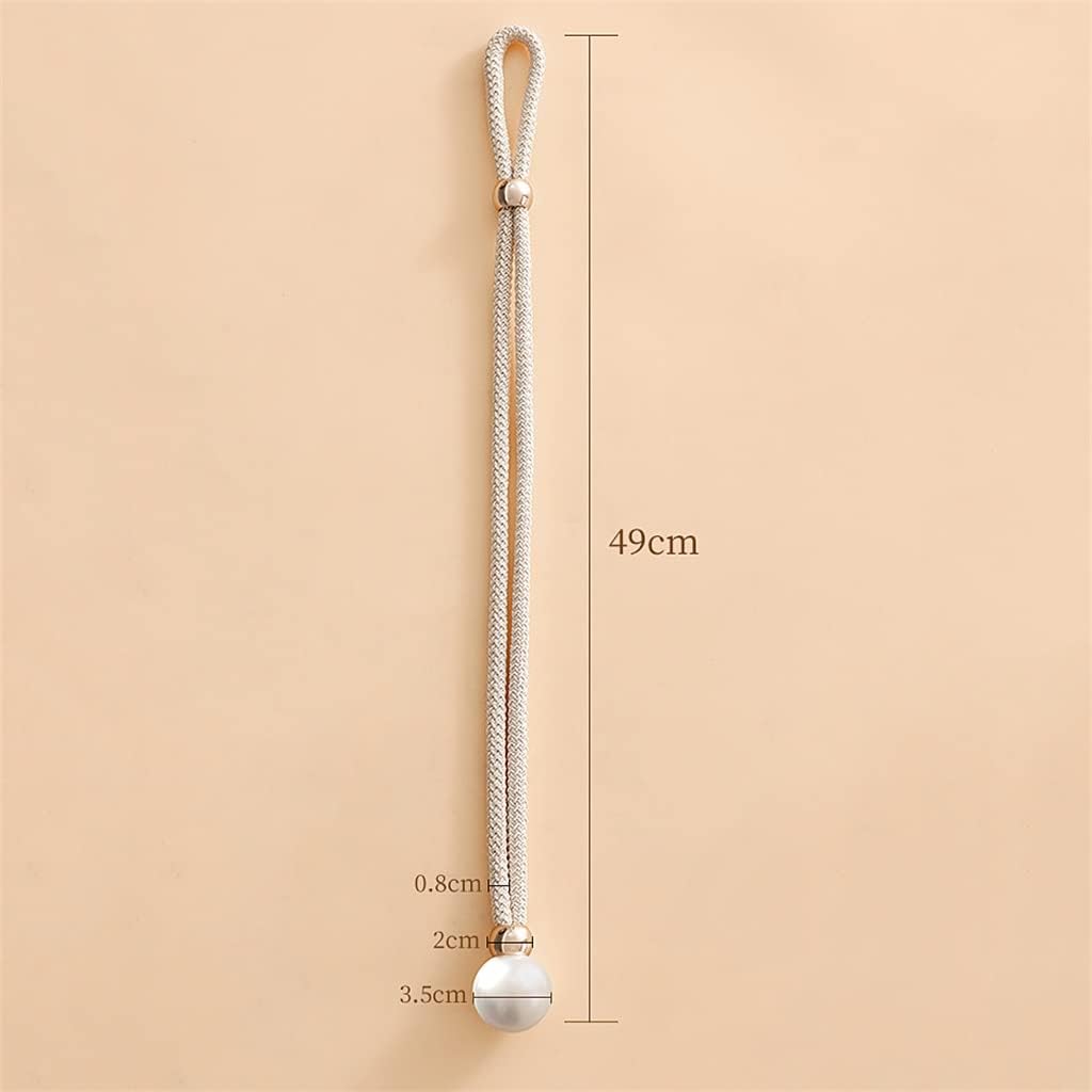 FMURY Curtain Strap Accessories Handmade Rope Home Decor Curtain Tie Pair Pack Tie Ties(E)