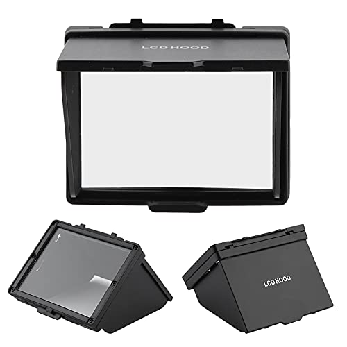 LCD Hood for Nikon D7500, Screen Folding Sunshade Protective CoverCamera Monitor Portable Camera Nikon D7500 Screen Cover