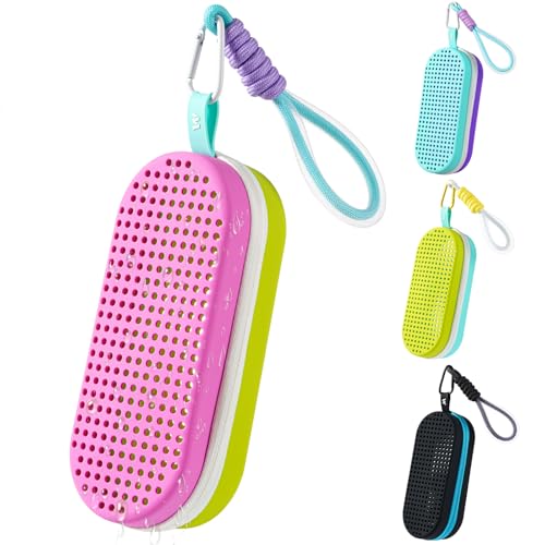 MSNATURALLY Swim Goggles Case For Swimming Goggles, Mothers Day Gifts for Mom, Silicone Protective...