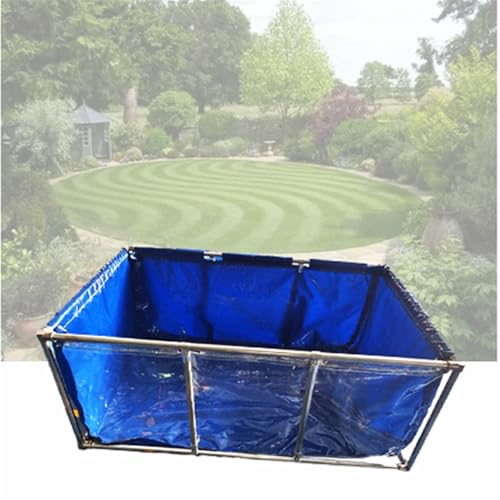 Réservoir d'eau d'aquaculture durable avec bassin à poissons hors sol et bâche aquarium