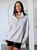 ANRABESS Womens Oversized Sweatshirt Long Sleeve Henley Pullover Tops 2025 Fall Casual Button Loose Fit Teens Fashion Outfits #5
