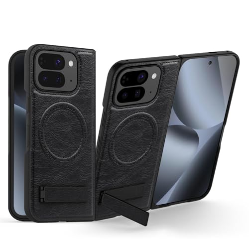 Étui en cuir pour Google Pixel 10 Pro Fold : élégance magnétique et fine