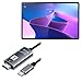BoxWave Cable Compatible with Lenovo Tab P12 Pro - SmartDisplay Cable - USB Type-C to HDMI (6 ft), USB C/HDMI Cable - Jet Black