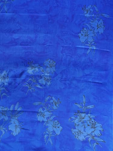 Image of Garden Vareli Floral Print Chiffon Saree