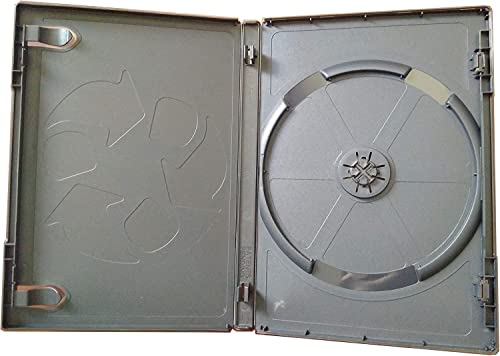 New 2 Viva 14mm DVD Case Single Black Premium 1 Disc Box Holder Standard Size Machinable Eco Solid