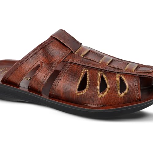 Image of WALKAROO WG5309 Mens Covering Sandals Dailywear and Regular use For Indoor & Outdoor