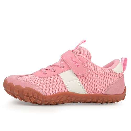 Image of KUBUA Kids Barefoot Shoes Boys Girls Wide Toe Box Zero Drop Sneakers | Breathable Lightweight, Reinforced Toe, Minimalist, Hiking, Tennis, Running, Walking, School, Toddler, Little Kid, Big Kid