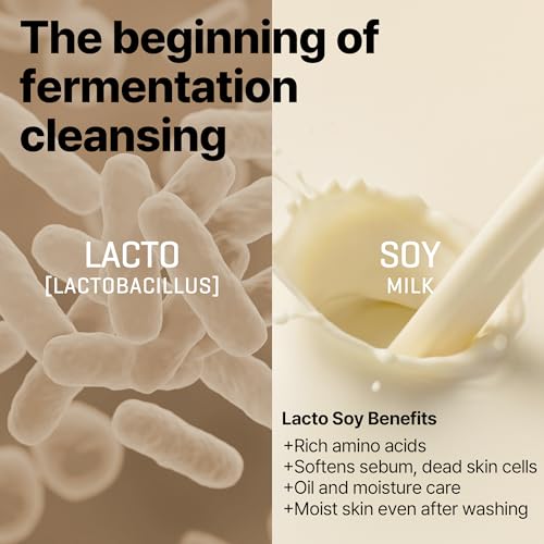 SOME BY MI Lacto Soy Enzyme Deep Cleanser | 3.4oz, 100ml | Korean Vegan Face Wash with Papain & Soy Enzymes for Pore & Dead Skin Care | With Hyaluronic Acid for Soothing & Hydration | Korean Skin Care - Image 4