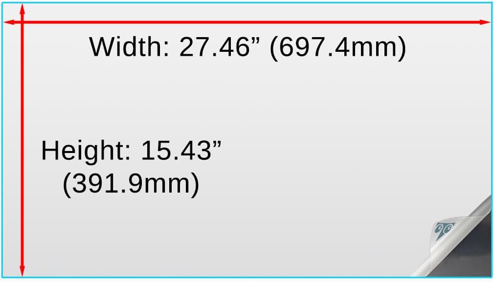 Anti-Glare Screen Protector to fit the Samsung CF39 Series 32-inch Curved Monitor with Installation Kit