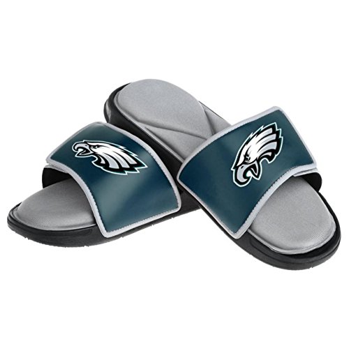 FOCO Philadelphia Eagles NFL Mens Foam Sport Slide - L2