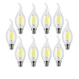 ▶AHORRO DE ENERGÍA: Esta bombilla LED de filamento e14 6w puede reemplazar una bombilla halógena o incandescente vintage de 60w,reducir hasta el 90% de su factura de electricidad,lo que reduce el costo de los reemplazos frecuentes de la bombilla.