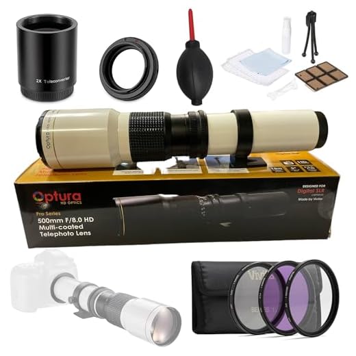 OPTURA HD 500mm/1000mm Telephoto Lens