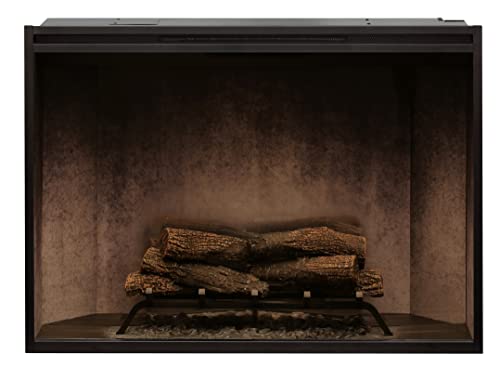 Dimplex Revillusion® 42" Built-in Firebox (Model: RBF42WC), 4435/6739/8786 BTU, 120/208/240 Volt, 1300/1975/2575 Watt, Weathered Concrete