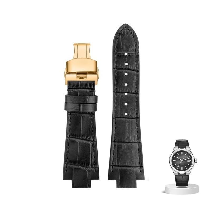 Sangle de montre en cuir au quotidien pour Maurice Lacroix AI6008