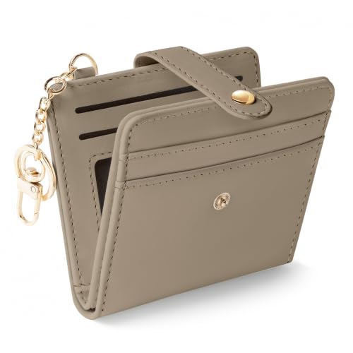 Image of Jogjam Khaki Small Women Wallet, Rfid Slim Thin Compact Credit Card Holder