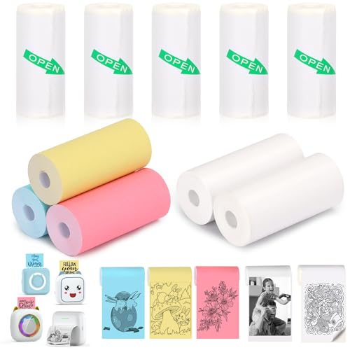 Papel para mini impresora térmica sin tinta que resuelve tus necesidades de etiquetas y notas