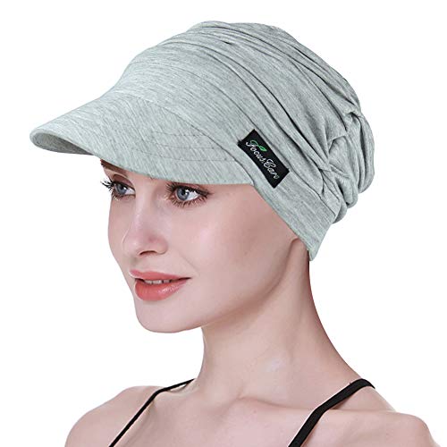 Gorra de Vendedor de periódicos para el Casquillo del Verano de los Pacientes de cáncer para los turbantes de la pérdida del Pelo de Las Mujeres de Chemo