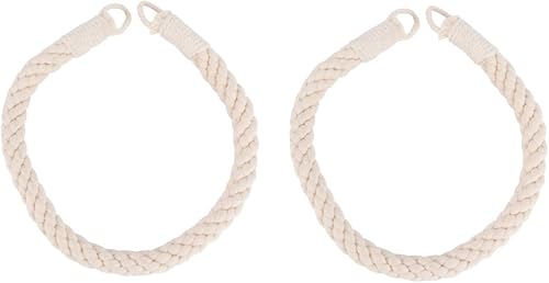 DOITOOL 2 piezas de rollo de cuerda de algodón para colgar en la pared, diseño de mariposas, decoración retro, decoración vintage, soporte para