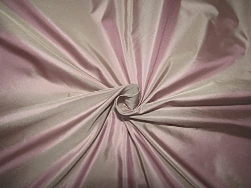 Taffetas 100 % pure soie TAF303 en 28 momme couleur lavande irisée 137 cm